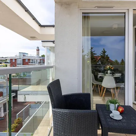 Elegancki Sun Seasons 24 Blisko Plazy Z Parkingiem By Renters * Niechorze